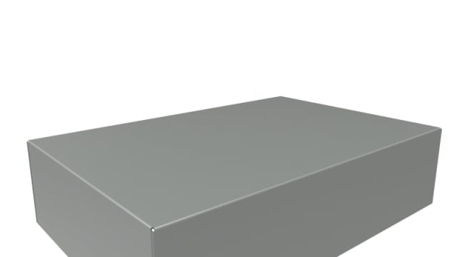 Hammond Steel Enclosure Chassis, 8 in H, 8 in W, 304.8 mm L For Use With 1441 Series | 1441-24