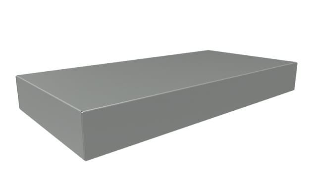 Hammond Steel Enclosure Chassis, 8 in H, 8 in W, 14 in D, 406.4 mm L For Use With 1441 Series | 1441-26