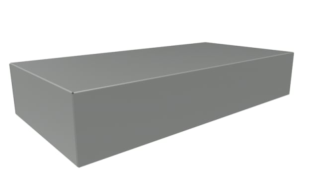 Hammond Steel Enclosure Chassis, 8 in H, 8 in W, 406.4 mm L For Use With 1441 Series | 1441-28