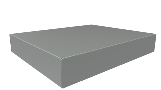 Hammond Steel Enclosure Chassis, 10 in H, 1 in W, 304.8 mm L For Use With 1441 Series | 1441-29