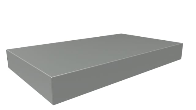 Hammond Steel Enclosure Chassis, 10 in H, 1 in W, 14 in D, 431.8 mm L For Use With 1441 Series | 1441-30