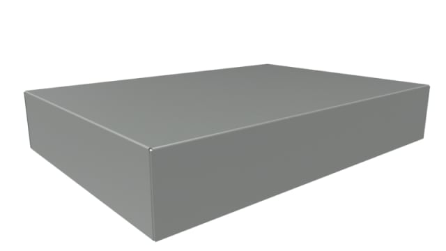 Hammond Steel Enclosure Chassis, 12 in H, 12 in W, 431.8 mm L For Use With 1441 Series | 1441-36