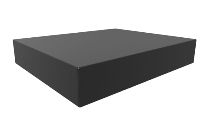 Hammond Steel Enclosure Chassis, 14 in H, 14 in W, 431.8 mm L For Use With 1441 Series | 1441-38BK3