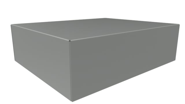 Hammond Steel Enclosure Chassis, 14 in H, 14 in W, 431.8 mm L For Use With 1441 Series | 1441-42