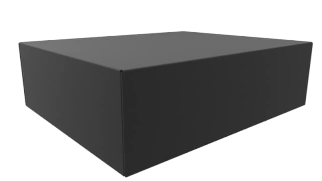 Hammond Steel Enclosure Chassis, 14 in H, 14 in W, 431.8 mm L For Use With 1441 Series | 1441-42BK3