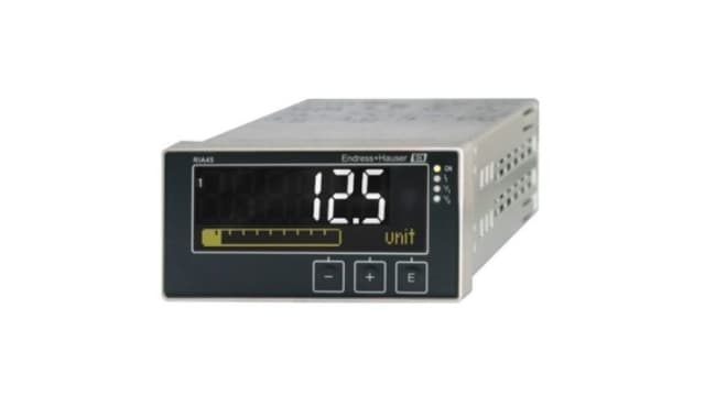 Endress+Hauser RIA45 LCD Digital Panel Multifunction Meter for RTD Temperature Prob,  45 mm  x 92 mm | RIA45-A1C1