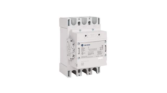 Allen Bradley 100-E Contactor Contactor, 250/500 V ac Coil, 3-Pole, 370 A, 9 kW, 1 NO/1 NC | 100-E370EN11