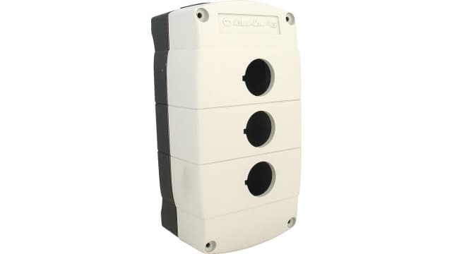 Allen Bradley Grey Plastic 800F Enclosure - 1 Hole 22 mm Diameter | 800F-1MM3