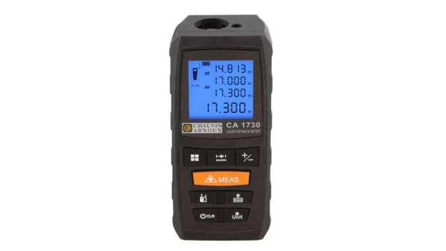 Chauvin Arnoux Distance Meter, 0.2 → 60.0m Range, ± 2 mm Accuracy | P01651730