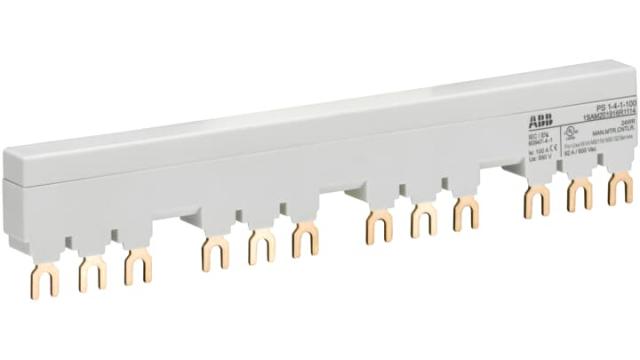 ABB Accessories MS116/MS132 PS1-4-1-100 3 Phase Busbar, 690 V ac | 1SAM201916R1114