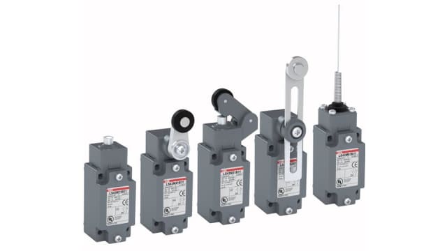 ABB Roller Lever Limit Switch, 1NO/1NC, IP66, Zinc Alloy Housing, 400V ac ac Max | 1SBV011600R1211