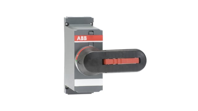 ABB Grey Rotary Handle, 100 mm, 1SCA02 Series | 1SCA022763R3930