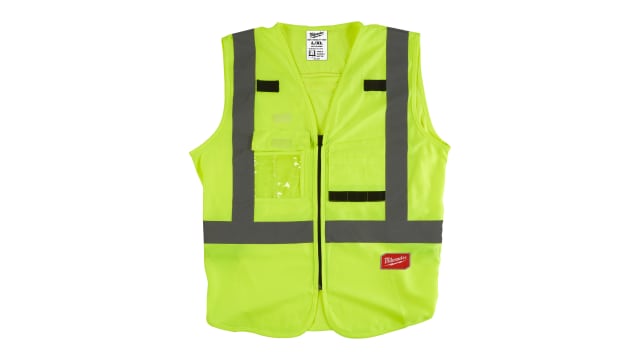 Milwaukee Yellow Hi Vis Vest, L/XL | 4932471890