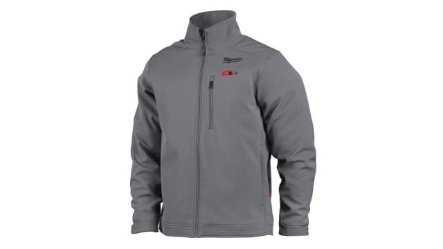 Milwaukee M12 Grey, Thermal Insulation Heated Jacket, 2XL 1 EA | 4933478976