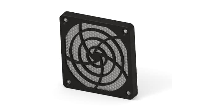 TE Connectivity Fan Filter for 80mm Fans, ABS Frame, 71.5 x 84.5mm | 2430086-1