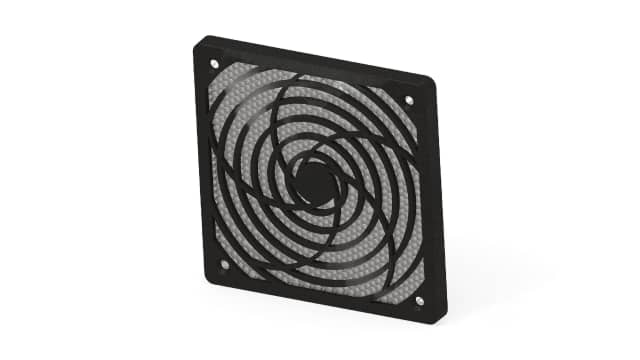 TE Connectivity Fan Filter for 120mm Fans, ABS Frame, 104 x 125mm | 2430088-1