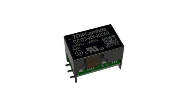 TDK-Lambda CCG Isolated DC-DC Converter, 15V dc/, 9 → 36 V dc Input, 3W, Surface Mount | CCG3-24-15SR