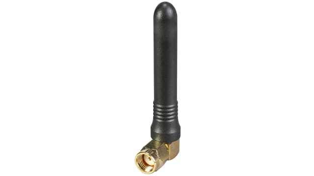 Linx ANT-W63-CW-RCS-RPS Whip WiFi Antenna with RP-SMA Connector, WiFi, ISM | ANT-W63-CW-RCS-RPS