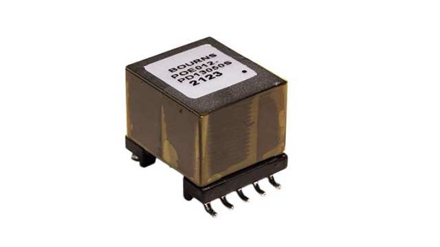 Bourns Surface Pulse Transformer 3.14:1 Turns Ratio, 70 μH Prim. Inductance, 93mΩ Prim. Resistance | POE030-PD13050S