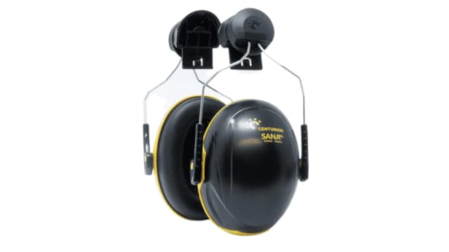 Centurion Safety SANA Ear Defender with Helmet, 30 dB, Yellow, Black | 9943638 S730