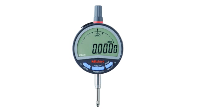 Mitutoyo 543-700B Metric Plunger Digital Indicator 12.7 mm Max. Measurement, 0.01 mm Resolution, 0.002mm H MPE | 543-700B