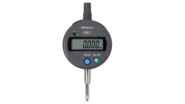 Mitutoyo 543-790-10 Metric Plunger Digital Indicator 12.7 mm Max. Measurement, 0.001 mm Resolution, 0.002mm H MPE | 543-790-10