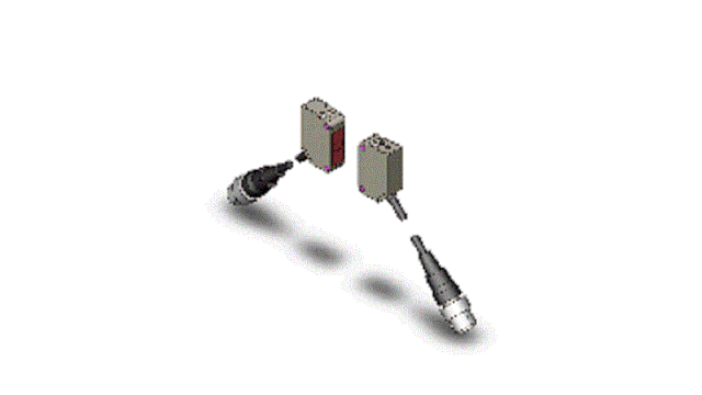 Omron Through Beam Photoelectric Sensor, Rectangular Sensor, 15000 mm Detection Range | E3ZM-CT81-M1TJ 0.3M