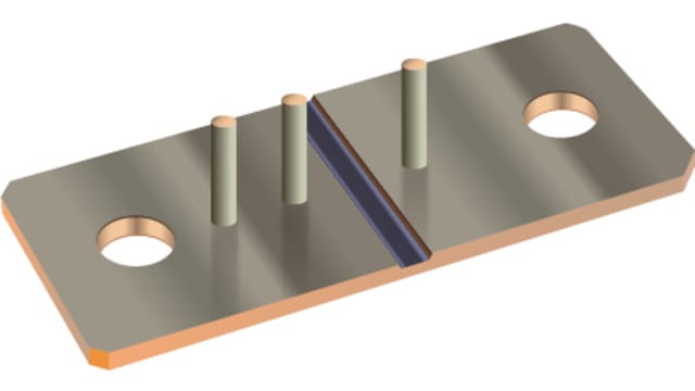 Bourns Plate Shunt, 1 kA Max 50 mV, 5 % Accuracy | CSM2F-8536-L050J21