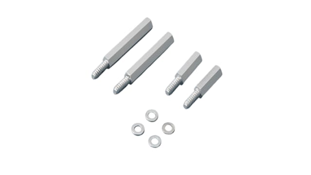 Rittal Rail Height Spacer Standoff, 50 mm Body, Steel | 2311250