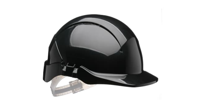 Centurion Safety Black Safety Helmet Ventilated Adjustable | S09CKFCBH