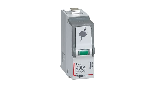 Legrand 1 Phase Surge Arrester, 40 kA, 1.7 kV | 412299