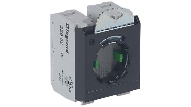 Legrand Push Button Adapter for use with Non-illuminated Head Screw Connection, 0 229 74 | 0 229 74