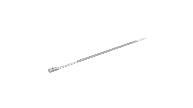 Legrand Cable Tie, Double Headed, 357 mm x 9 mm, Grey Plastic | 0 318 72