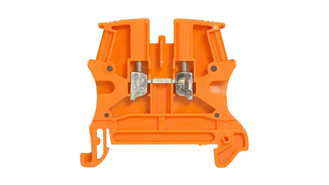 Legrand 0 371 20 Terminal Block Orange, 2.5 mm², Screw, ATEX | 0 371 20