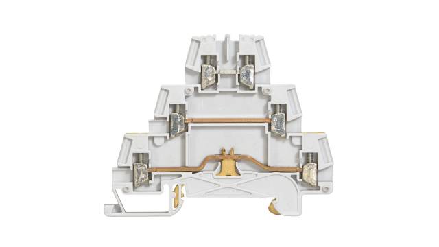 Legrand 0 371 52 372 Series Terminal Block Grey, Green, Yellow, 2.5 mm², 3-Level, Screw, ATEX | 0 371 52