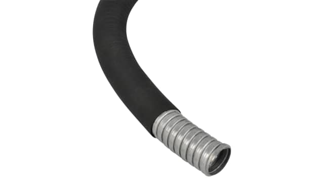 ABB Flexible, Liquid Tight Conduit, 16mm Nominal Diameter, Steel, Black | 7TCA296100R0169