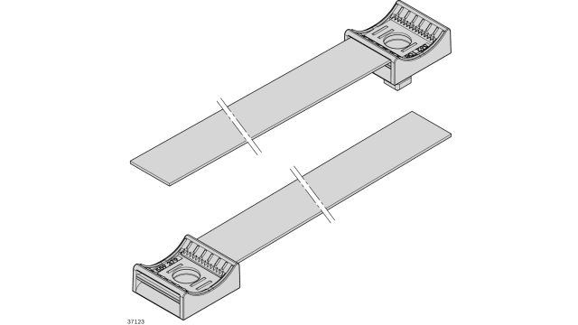 Bosch Rexroth Cable Bracket, Polypropylene 26 mm Internal Width 11.3 mm Internal Height, 29 mm L | 3842559380