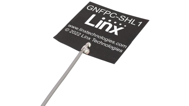 Linx ANT-GNFPC-SHL1100M4 Square Omni-Directional GPS Antenna with MHF4 Connector, GNSS | ANT-GNFPC-SHL1100M4