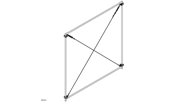 Bosch Rexroth Guy Wire, Connecting Component | 3842562083