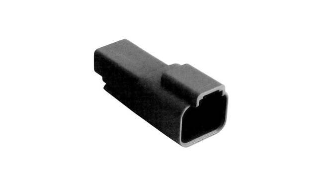 Bulgin, PX0106 Connector Housing Socket 2 Way, Crimp Termination PX0106P02BK | PX0106P02BK