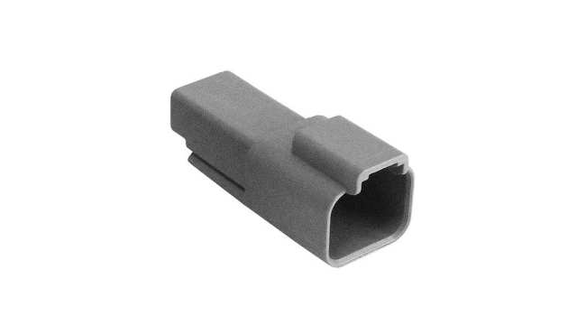 Bulgin, PX0106 Connector Housing Socket 2 Way, Crimp Termination PX0106P02GY | PX0106P02GY