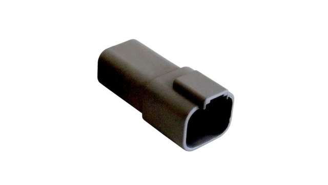 Bulgin, PX0106 Connector Housing Socket 4 Way, Crimp Termination PX0106P04BK | PX0106P04BK