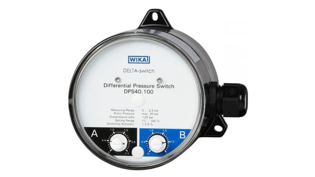 WIKA Pressure Switch 0 bar to 1 bar | 31103691