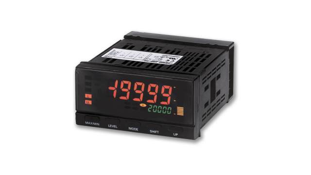 Omron K3HB LCD Digital Panel Multifunction Meter for Voltage, Current Signal,  48 mm  x 96 mm | K3HB-XVA 100-240VAC