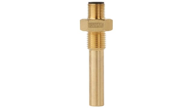 WIKA Bi-Metallic Thermostat, Opens at 90°C, Closes at -40°C, 100°C Max, NO, Automatic Reset, Threaded | 48789889