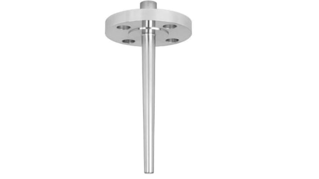 WIKA 48763484 Thermometer Accessory Flanged Thermowell for Use with Thermometer | 48763484