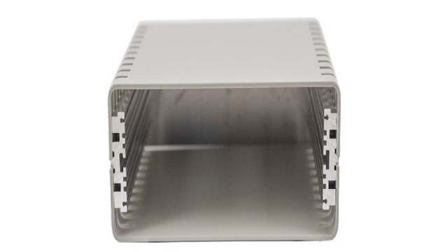 Hammond 1402 Grey Aluminium Aluminium Case 244 mm, 99 mm, 254 mm | 1402KV