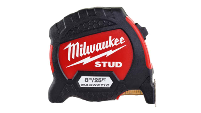 Milwaukee Stud 8 m Tape Measure, Metric | 4932471629