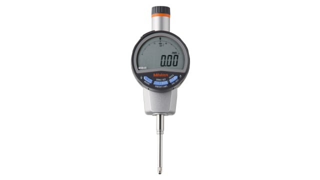 Mitutoyo 543-725B Plunger Digital Indicator 25.4 mm Max. Measurement, 0.01 mm Resolution, 0.02 mm Accuracy | 543-725B