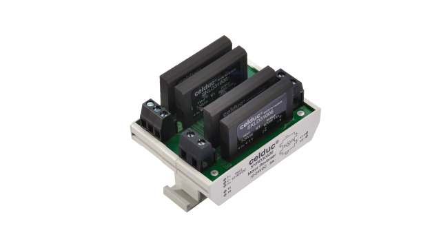 Celduc XKRD Series Solid State Relay, 5 A Load, DIN Rail Mount, 36 Vdc Load, 30 Vdc Control | XKRD30506